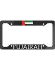 FUJAIRAH with flag License Plate Frame
