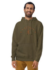 Adygea Embroidered Unisex Hoodie - Cultics