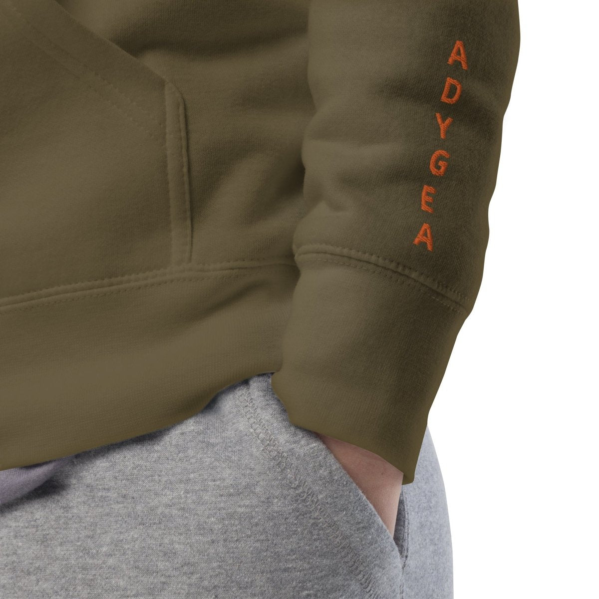 Adygea Embroidered Unisex Hoodie - Cultics