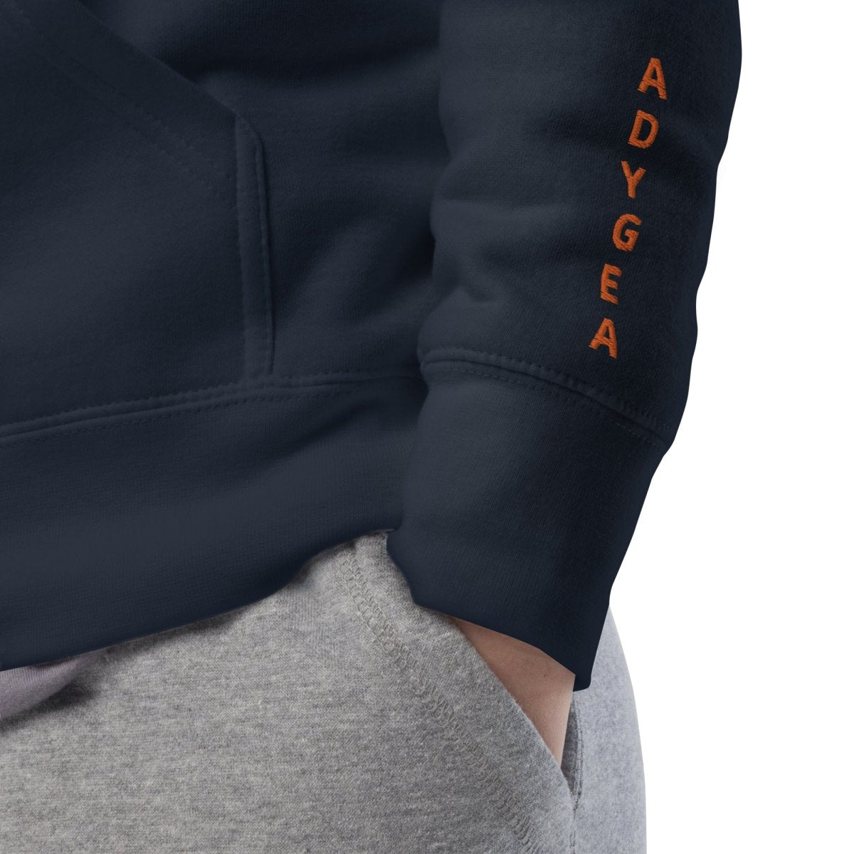 Adygea Embroidered Unisex Hoodie - Cultics
