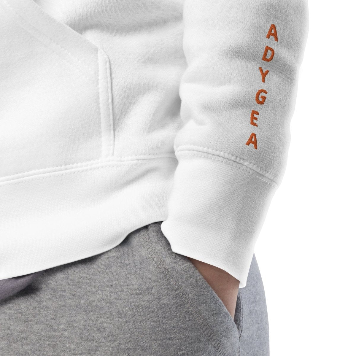 Adygea Embroidered Unisex Hoodie - Cultics