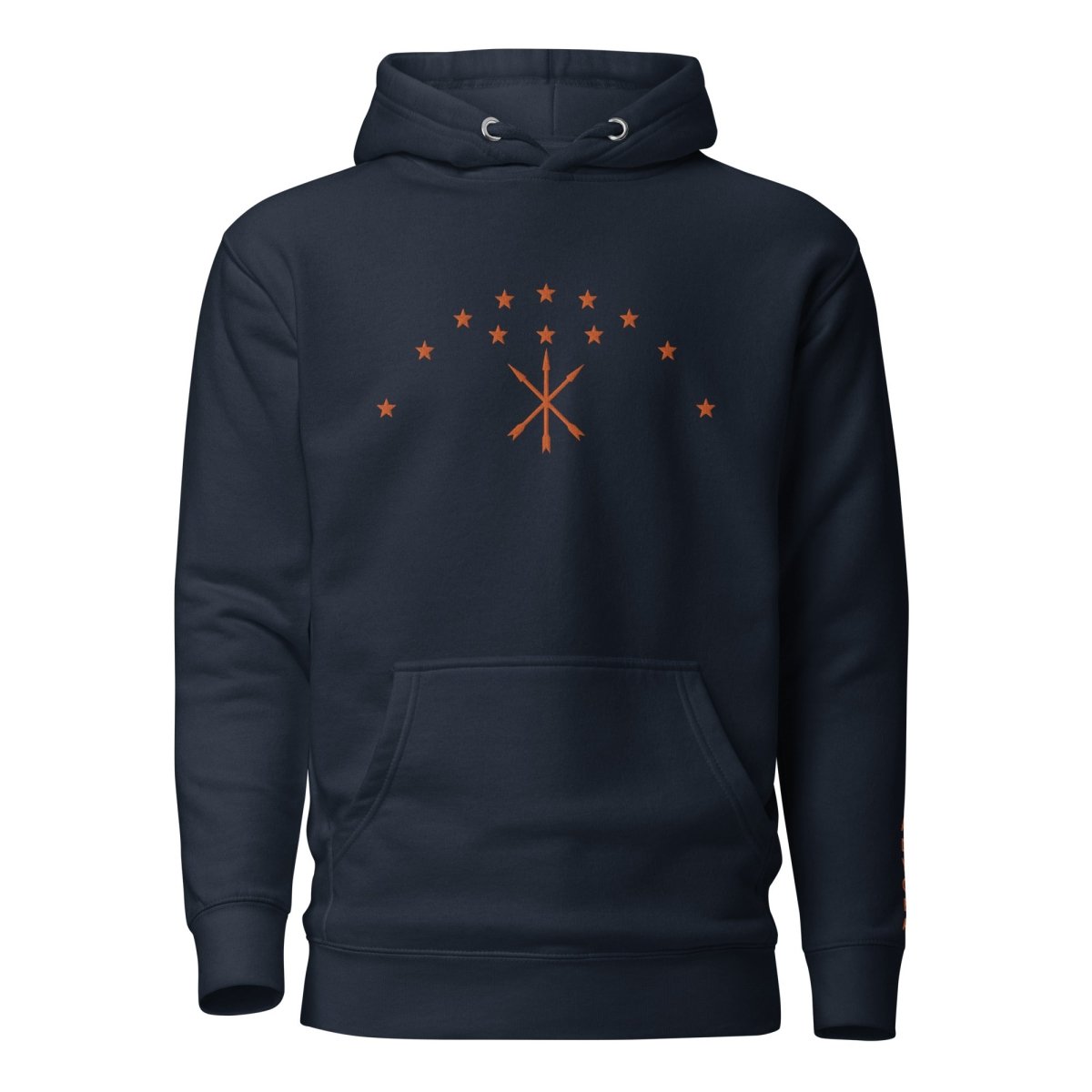 Adygea Embroidered Unisex Hoodie - Cultics