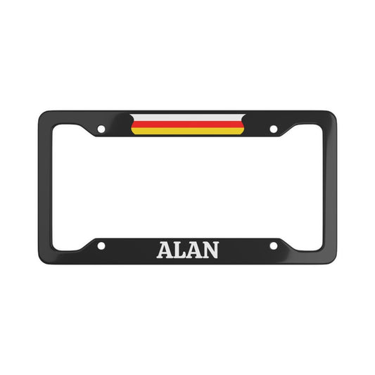 Alan License Plate Frame - Cultics