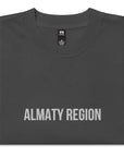 Almaty Region KZ 05 Embroidered Oversized T-shirt - Cultics