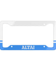 Altai Colorful License Plate Frame - Cultics