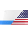 Altai/USA Flag Vanity Plate - Cultics
