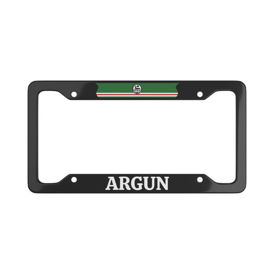 Argun License Plate Frame - Cultics