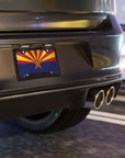 Arizona State Flag, USA Vanity Plate - Cultics