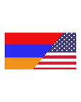 Armenian American Flag Bumper Stickers - Cultics