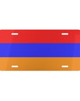 Armenian Flag Vanity Plate - Cultics