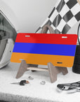 Armenian Flag Vanity Plate - Cultics