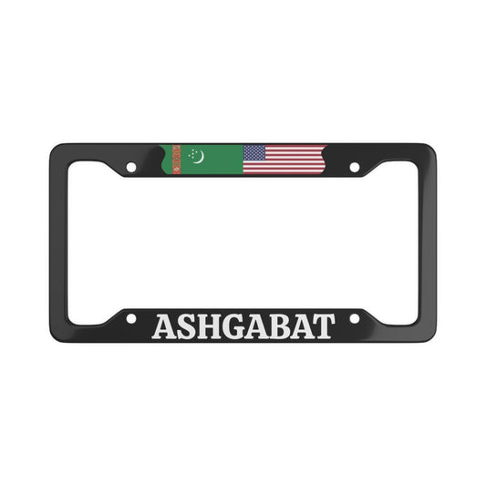Ashgabat Turkmenistan License Plate Frame - Cultics