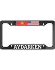 AYDARKEN with flag License Plate Frame - Cultics