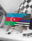 AZE/Law Enforcement Flag Vanity Plate - Cultics