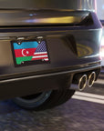 Azeri American Flag Vanity Plate - Cultics