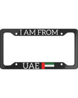 I AM FROM UAE License Plate Frame