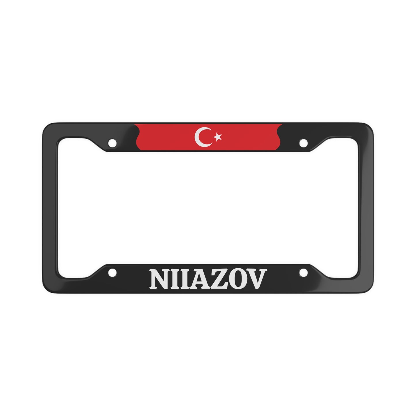 Customized License Plate Frame