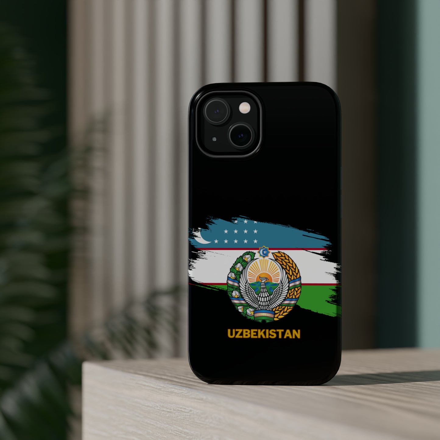 Uzbekistan Flag MagSafe Tough Cases