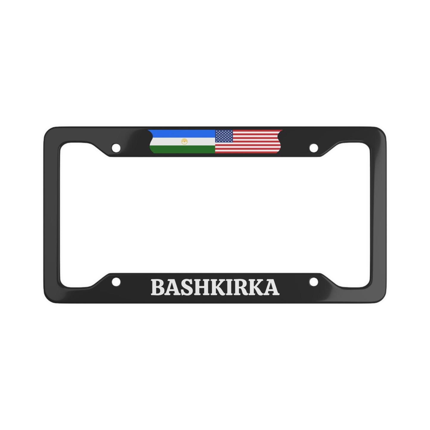 Bashkirka USA License Plate Frame