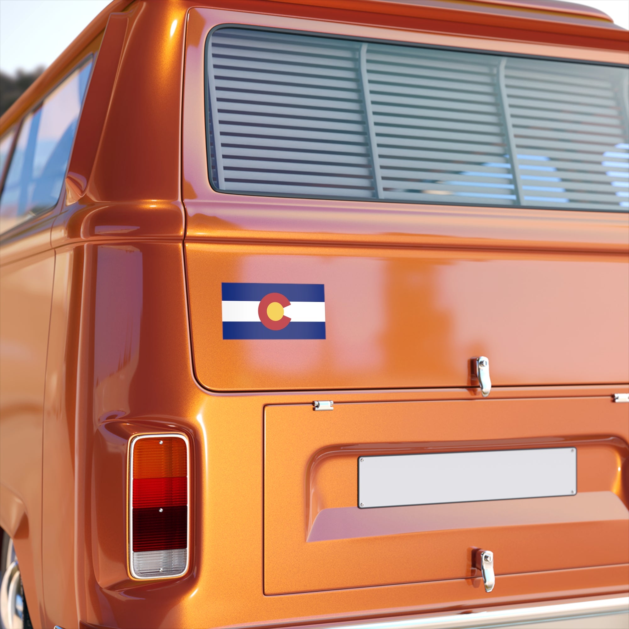 Colorado Flag Bumper Stickers