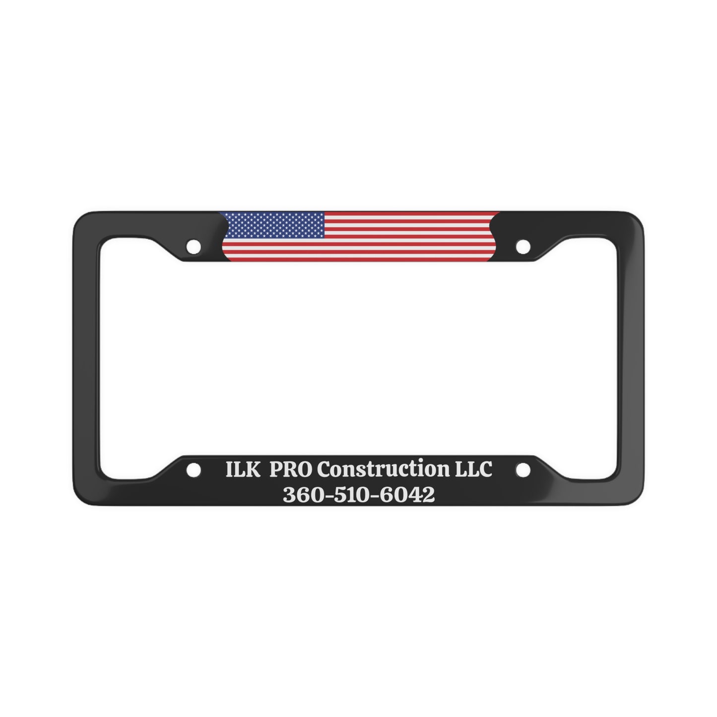 Customized License Plate Frame