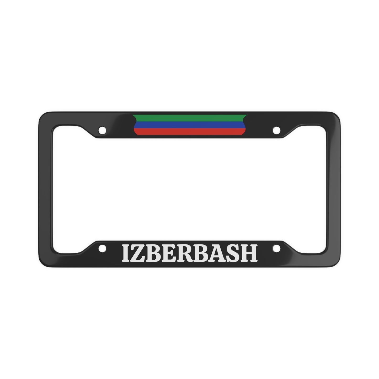 Izberbash License Plate Frame