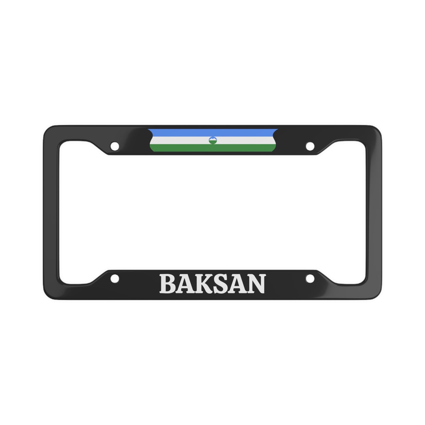 Baksan License Plate Frame