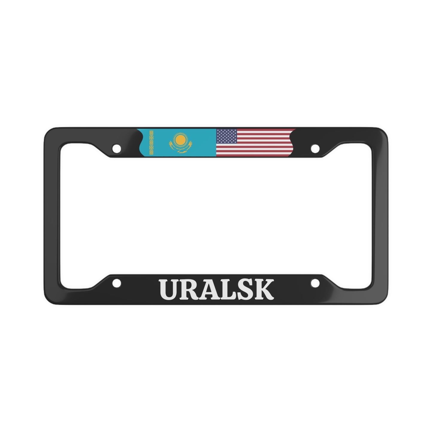 Uralsk KZ License Plate Frame