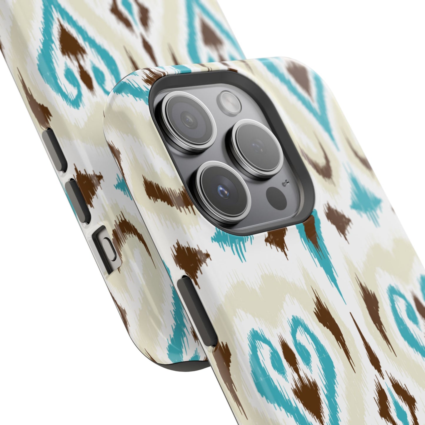 Light Uzbek Ikat MagSafe Phone Case