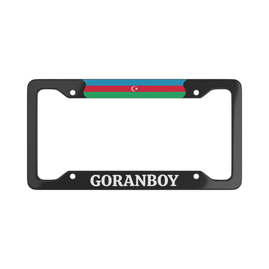 Goranboy Azerbaijan Flag License Plate Frame