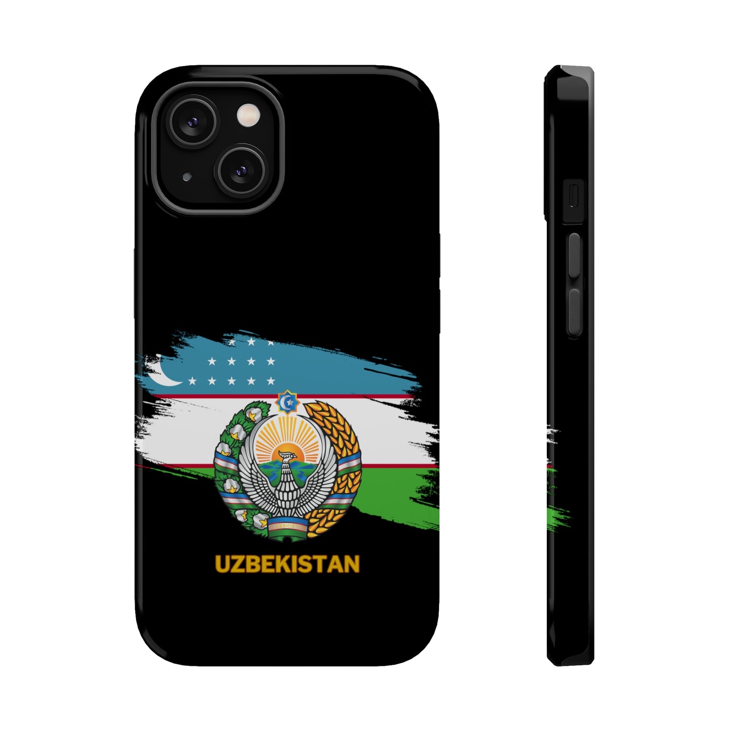 Uzbekistan Flag MagSafe Tough Cases