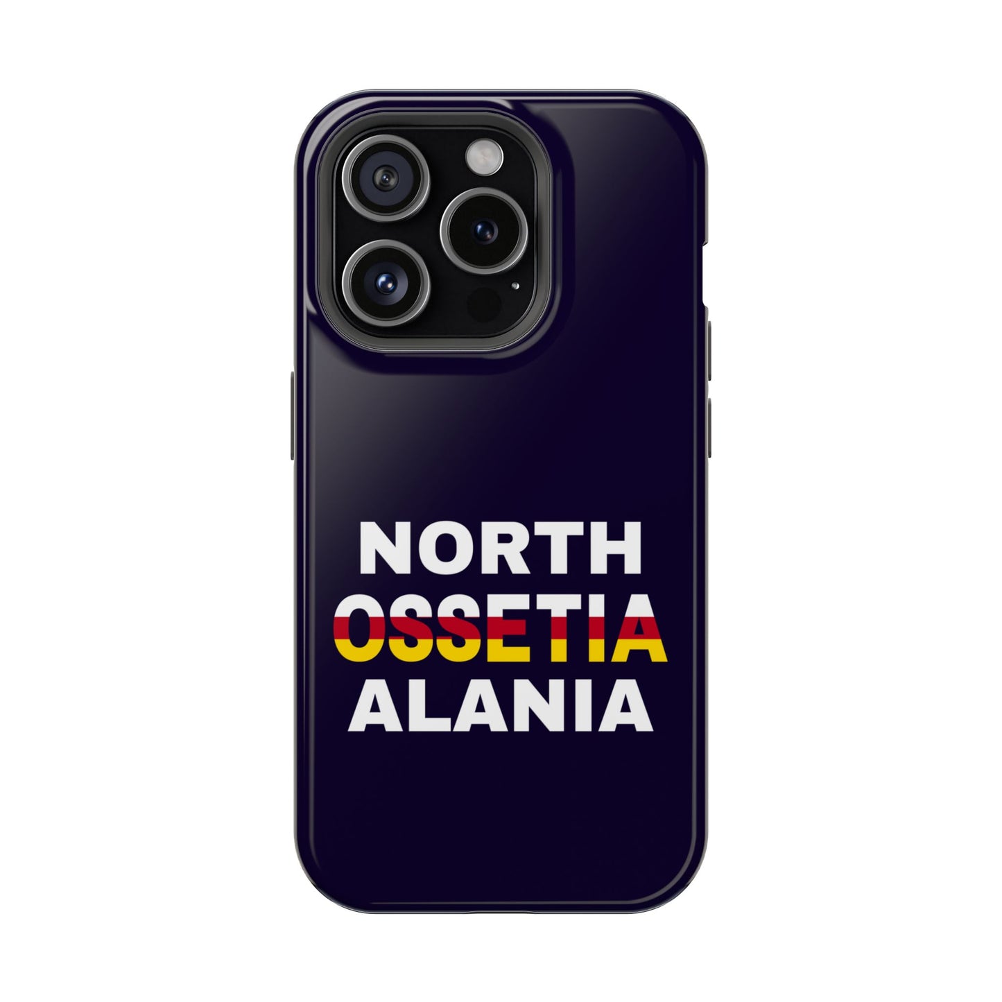 North Ossetia Alania Deep Blue MagSafe Tough Case