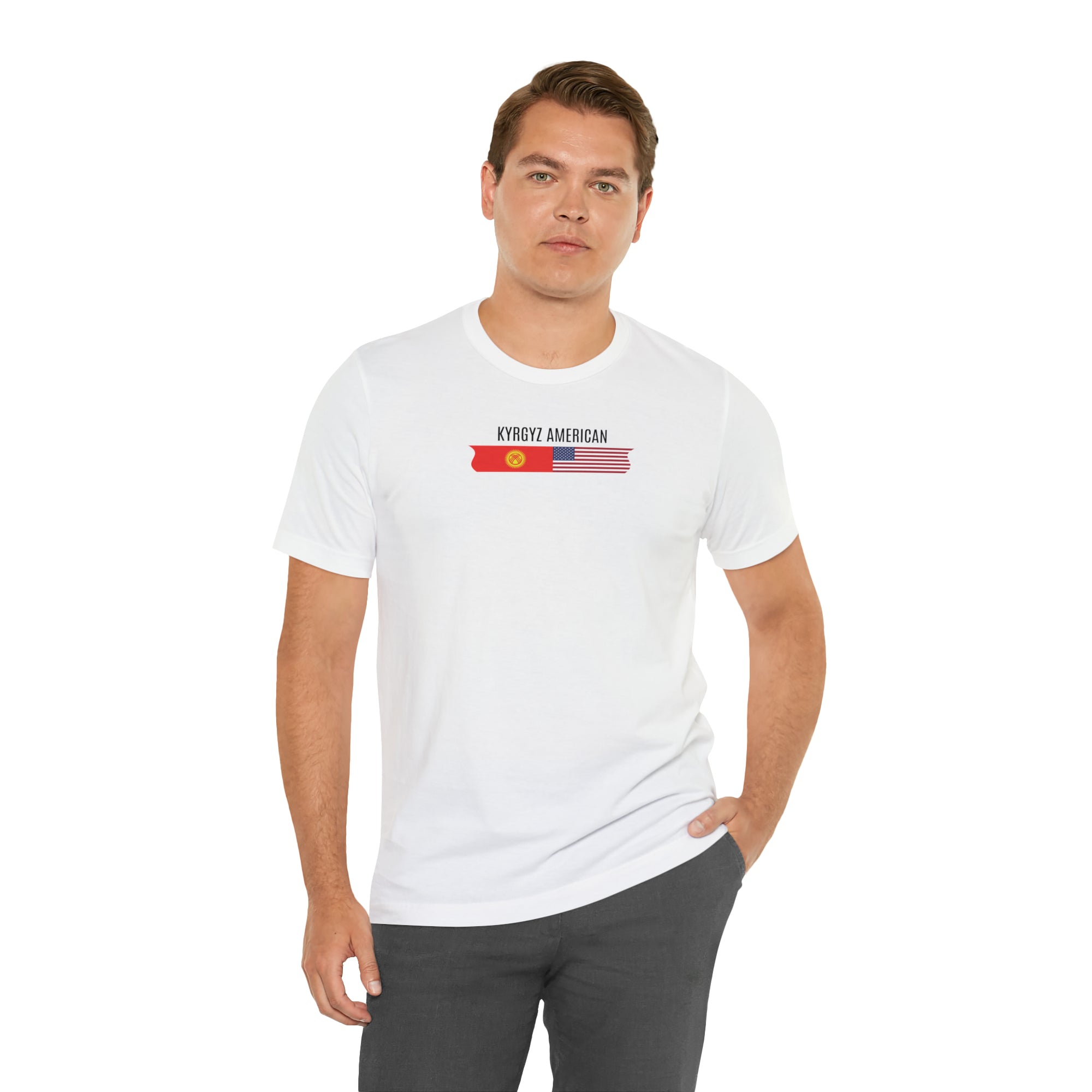 Kyrgyz American Unisex Jersey Short Sleeve Tee