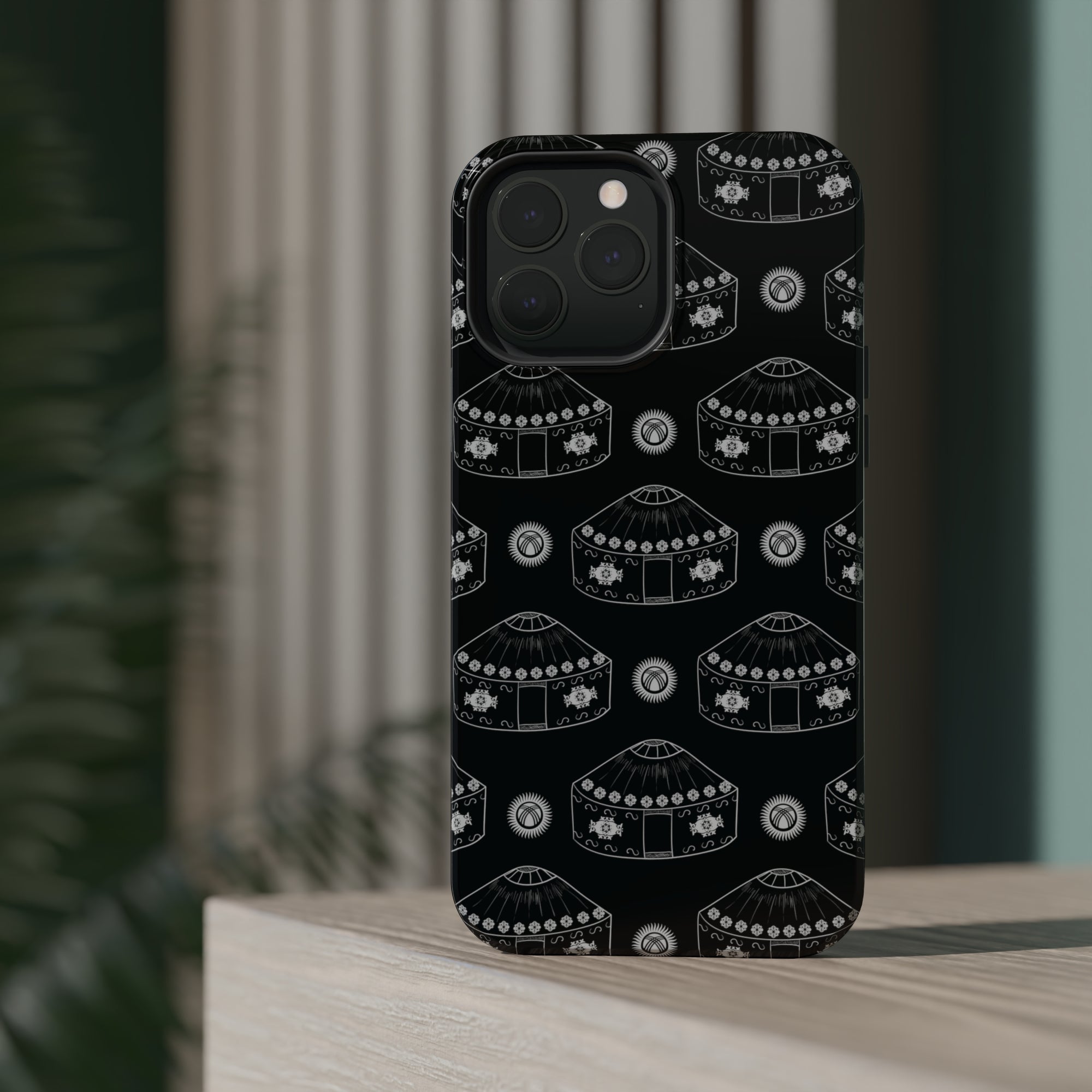 Kyrgyzstan Yurt Pattern MagSafe Tough Cases