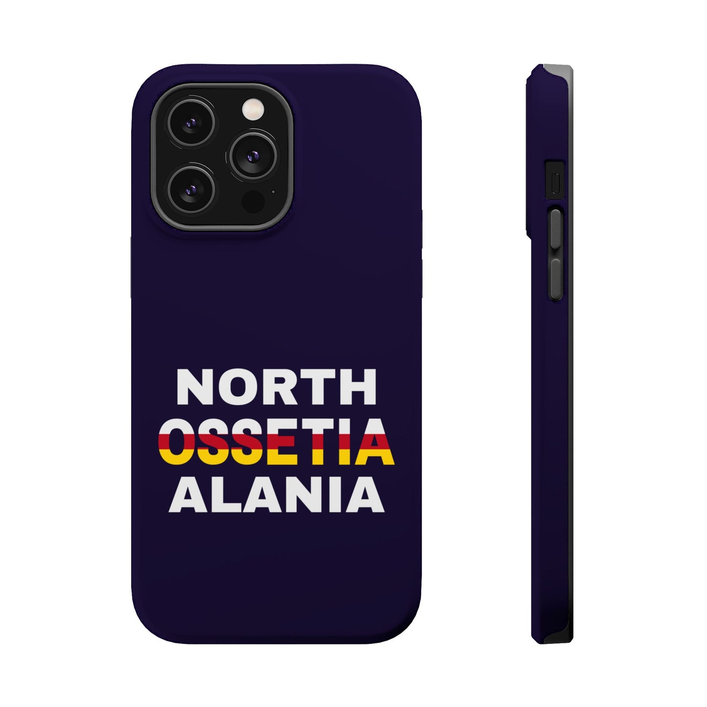 North Ossetia Alania Deep Blue MagSafe Tough Case