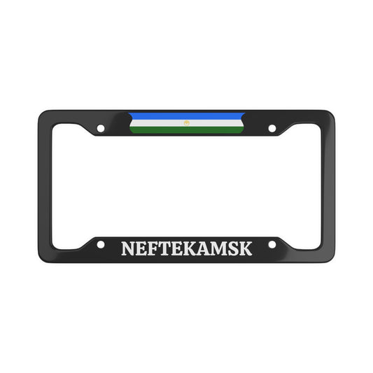 Neftekamsk Bashkiria License Plate Frame