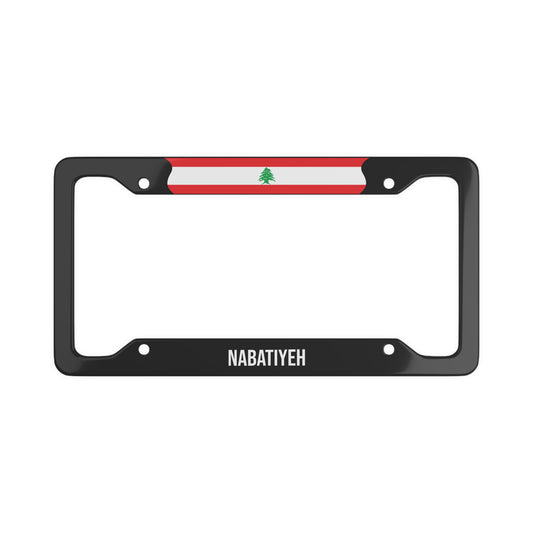 Nabatiyeh Lebanon Premium License Plate Frame