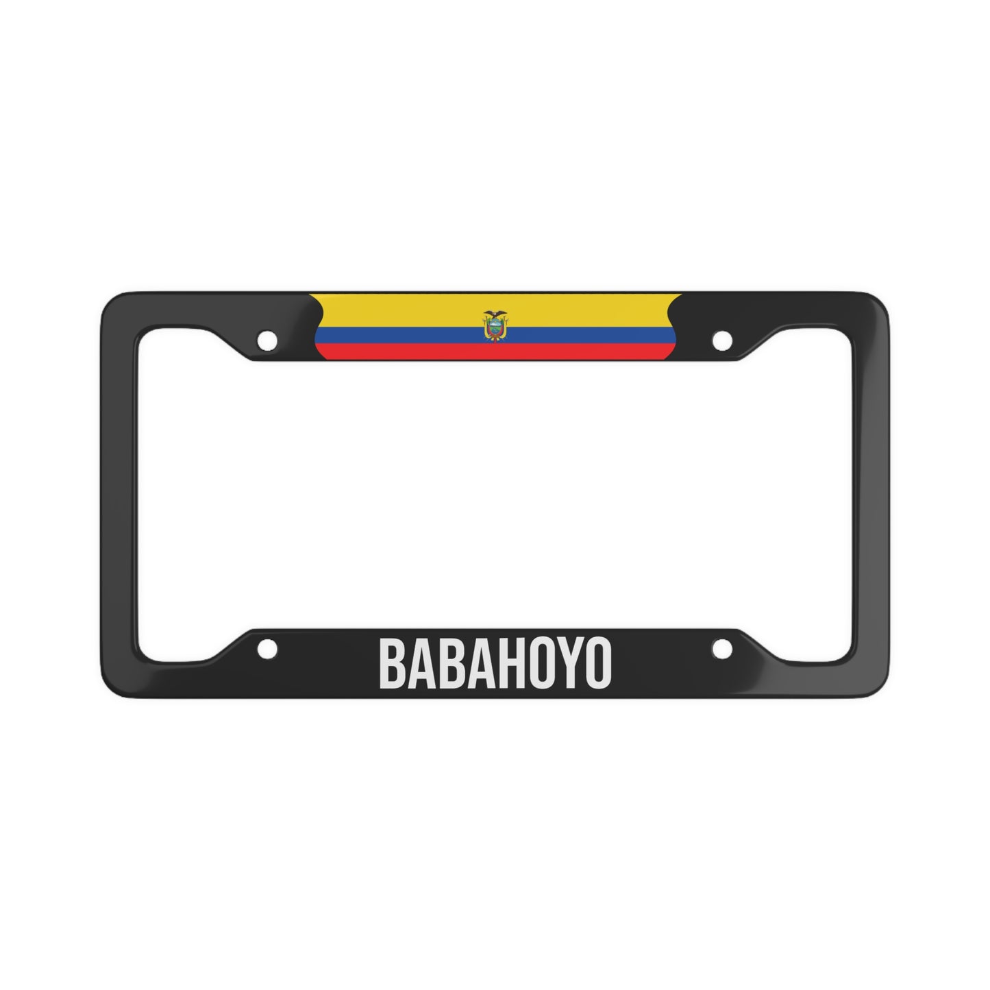 Babahoyo Ecuador Car Plate Frame