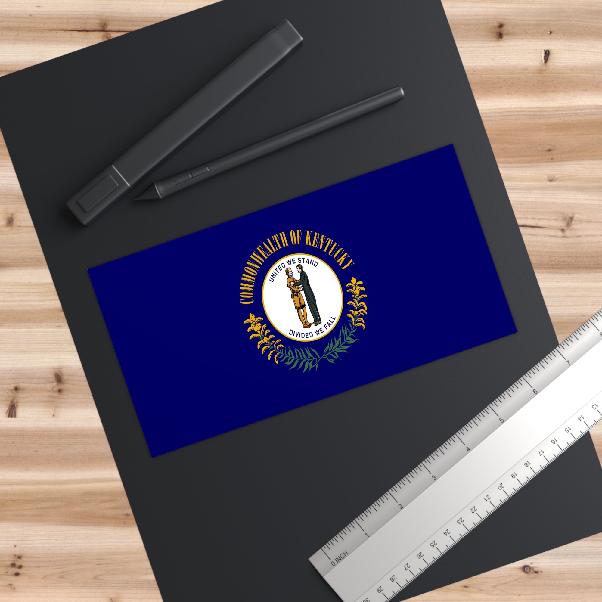 Kentucky Flag Bumper Stickers