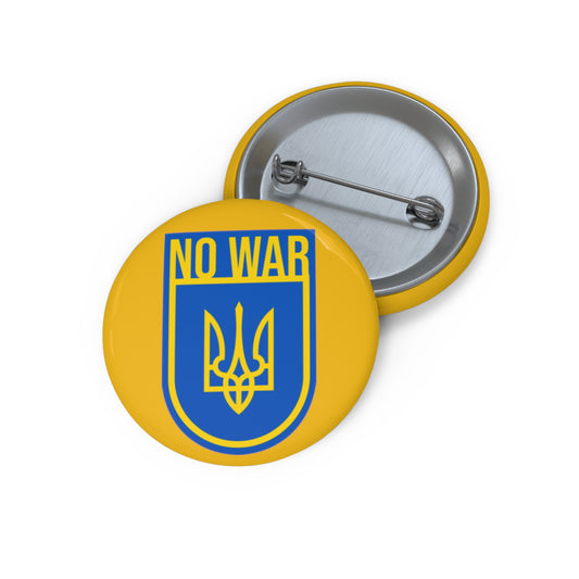No War UKR Pin Buttons