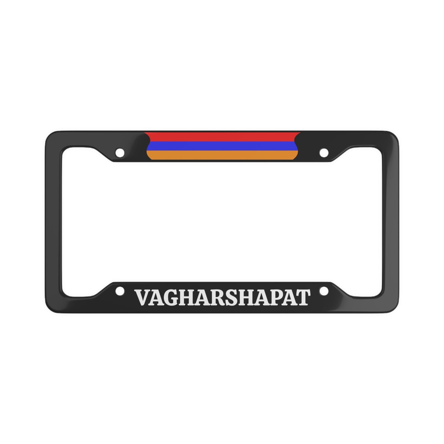 VAGHARSHAPAT Armenia with flag License Plate Frame