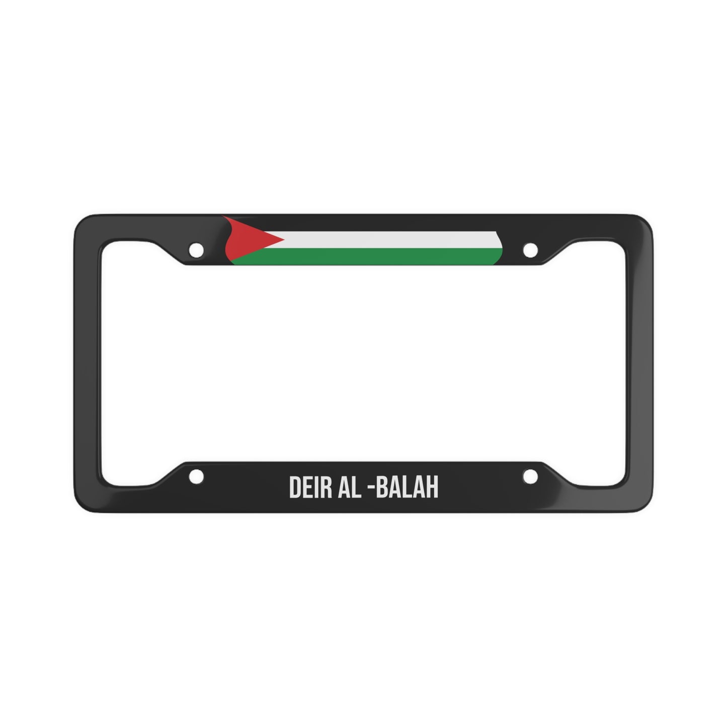 Deir Al-Balah Palestine Premium License Plate Frame