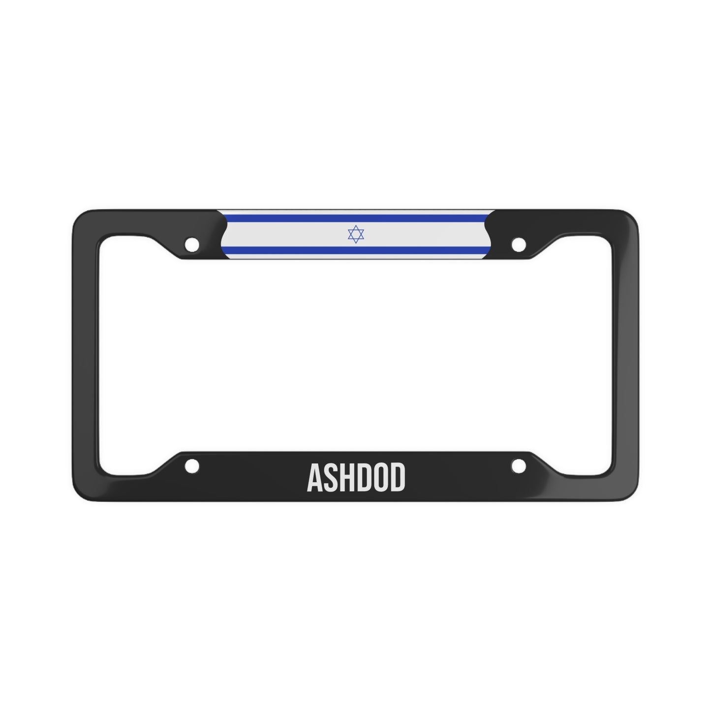 Ashdod Israel License Plate Frame