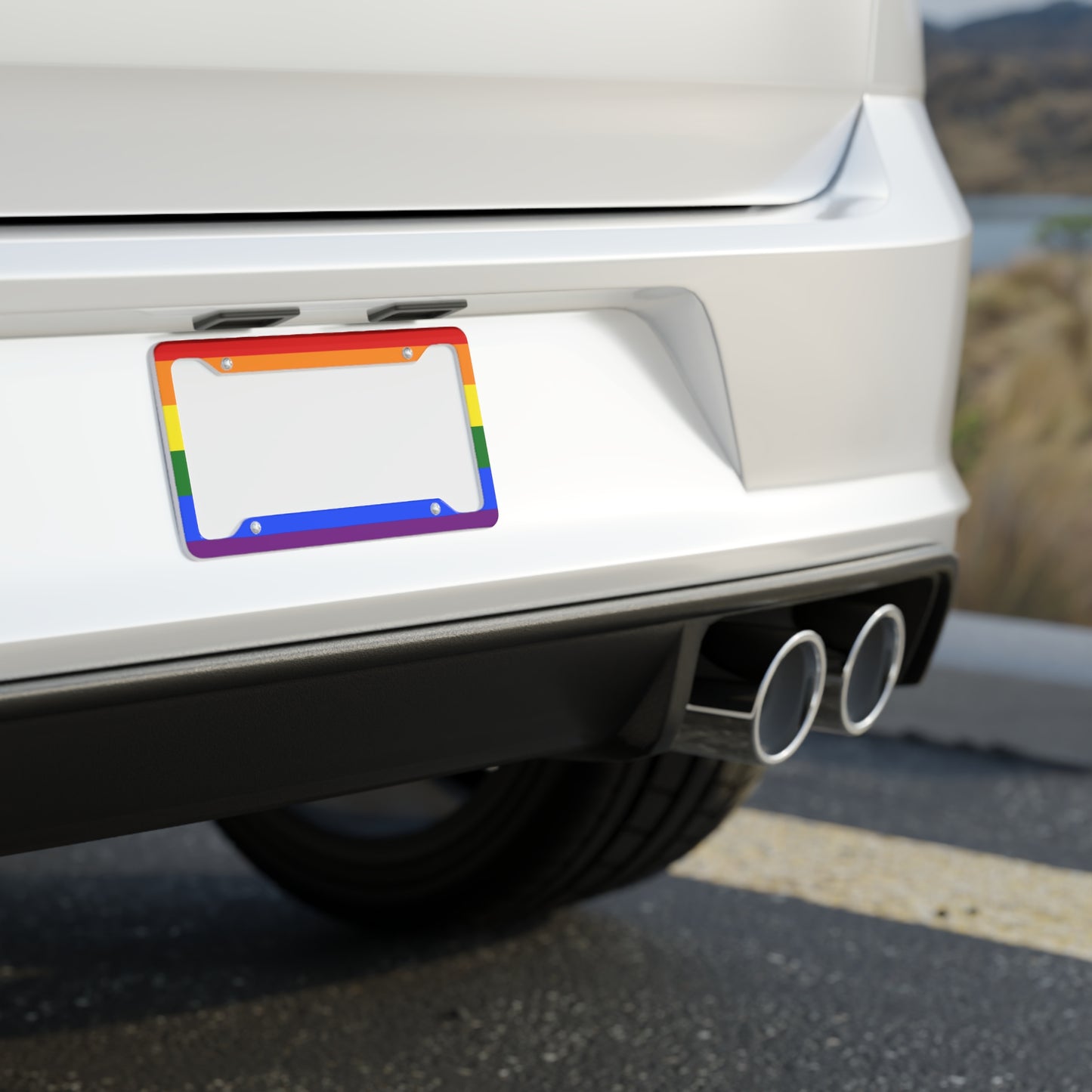 LGBT License Plate Frame