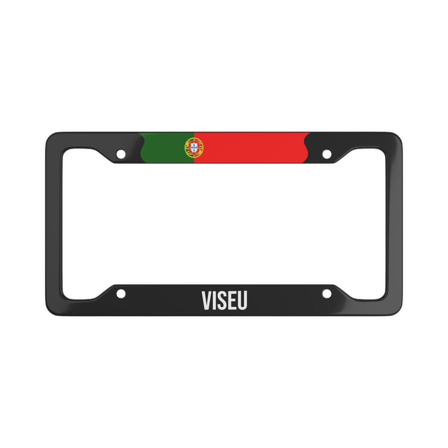 Viseu Portugal Flag Car Plate Frame