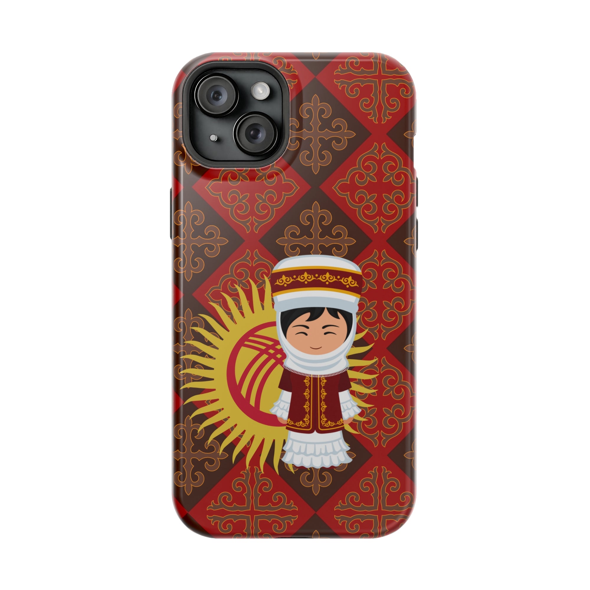 Kyrgyzstan Traditional Clothing MagSafe Tough Cases