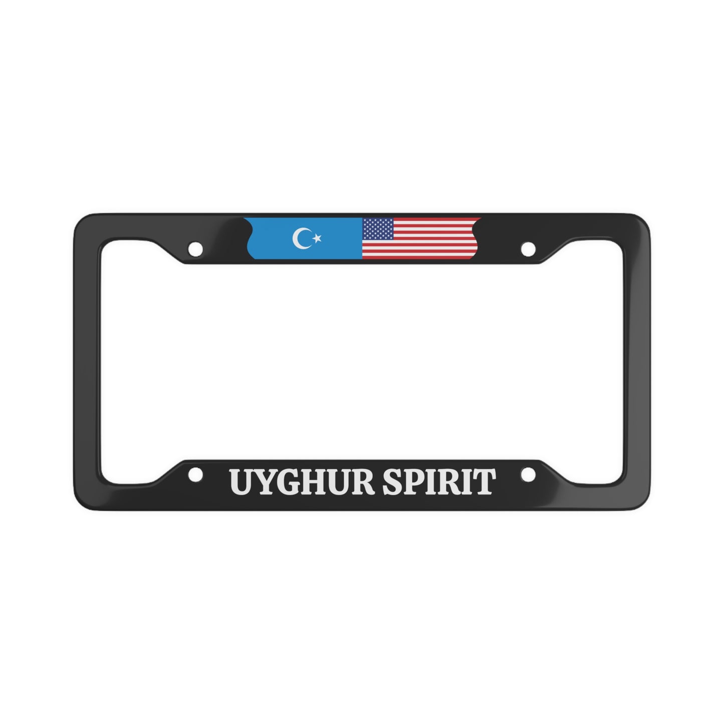 Uyghur Spirit License Plate Frame