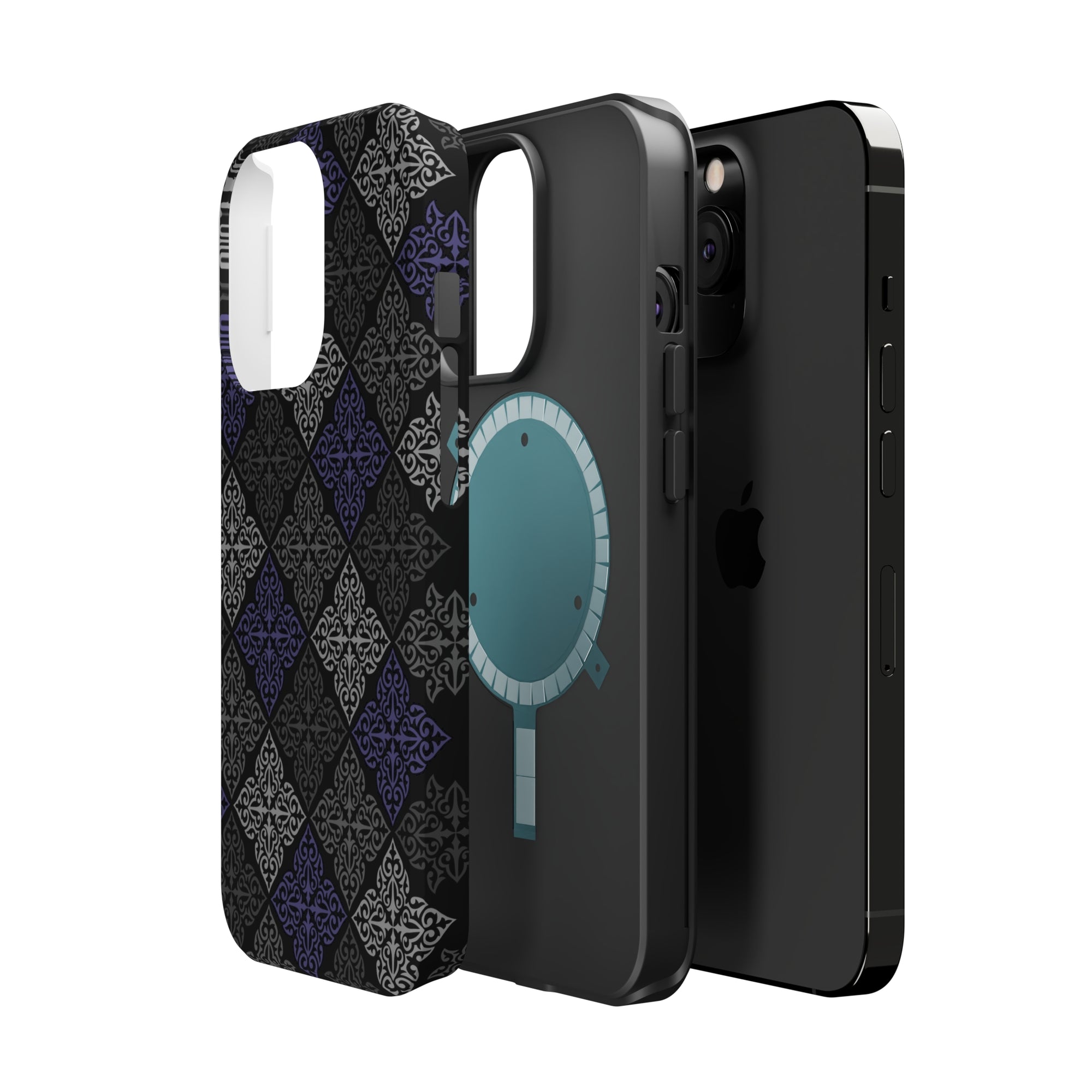 Black KZ Ornament MagSafe Tough Cases