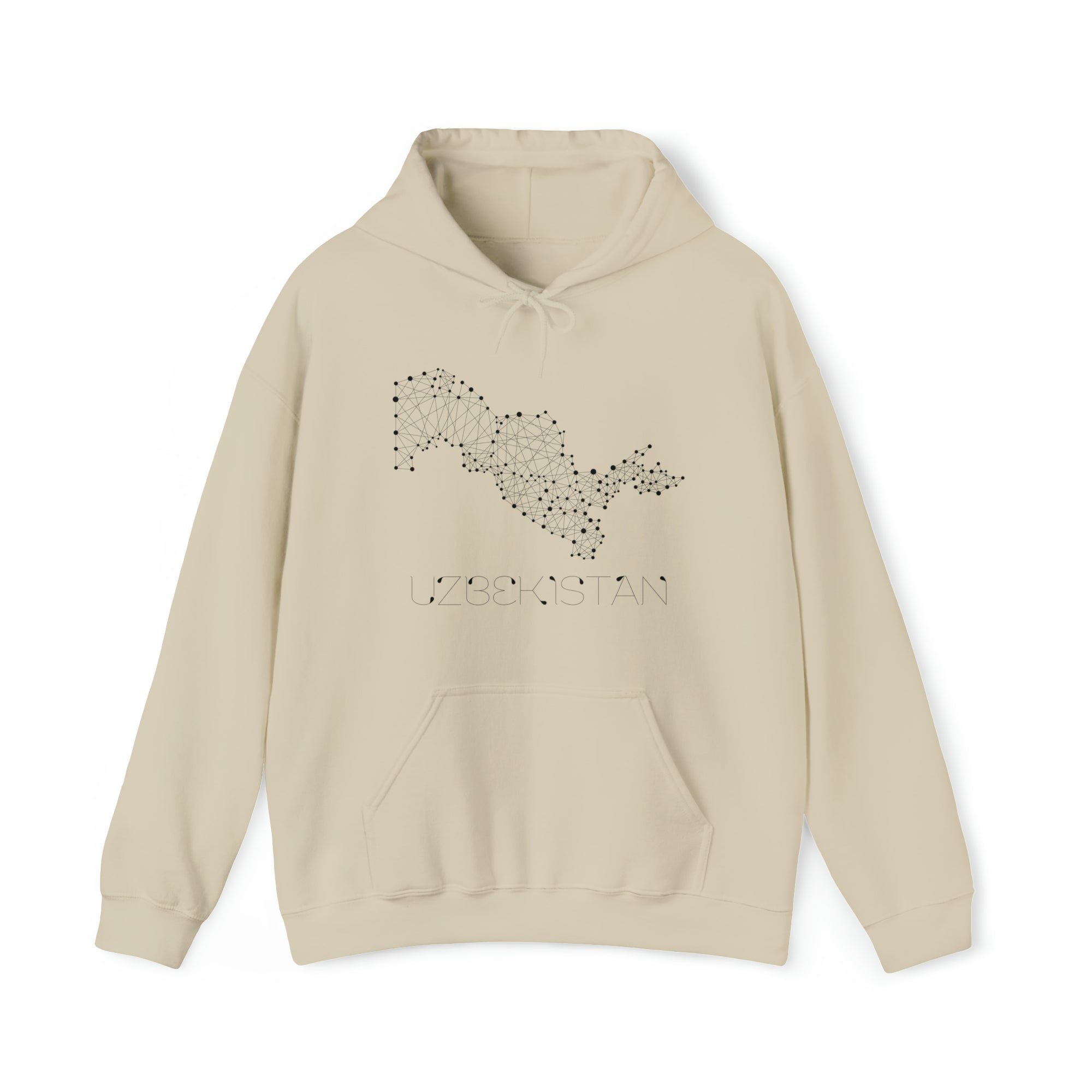 UZB Map Unisex Hoodie