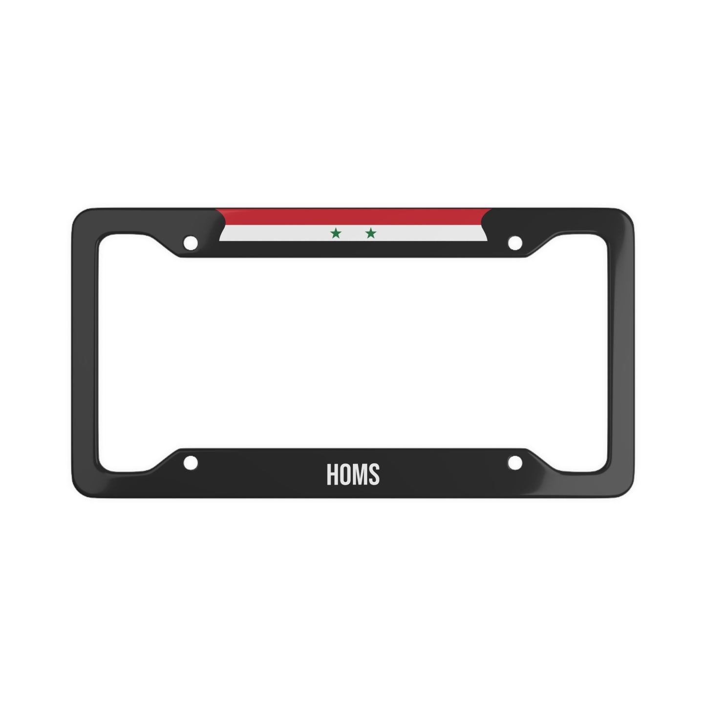 Homs Syria Premium License Plate Frame